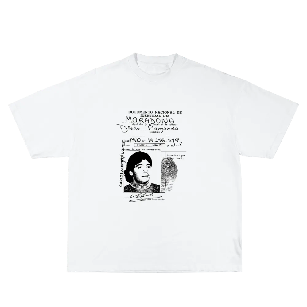 Remera MARADONA ID TRAMA203