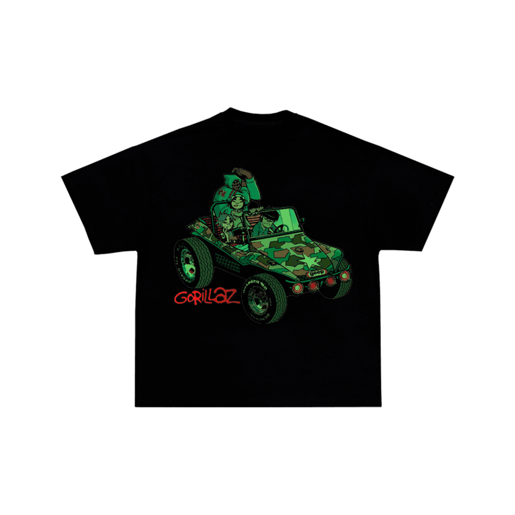 Remera GORILLAZ GEEP TRAMA203