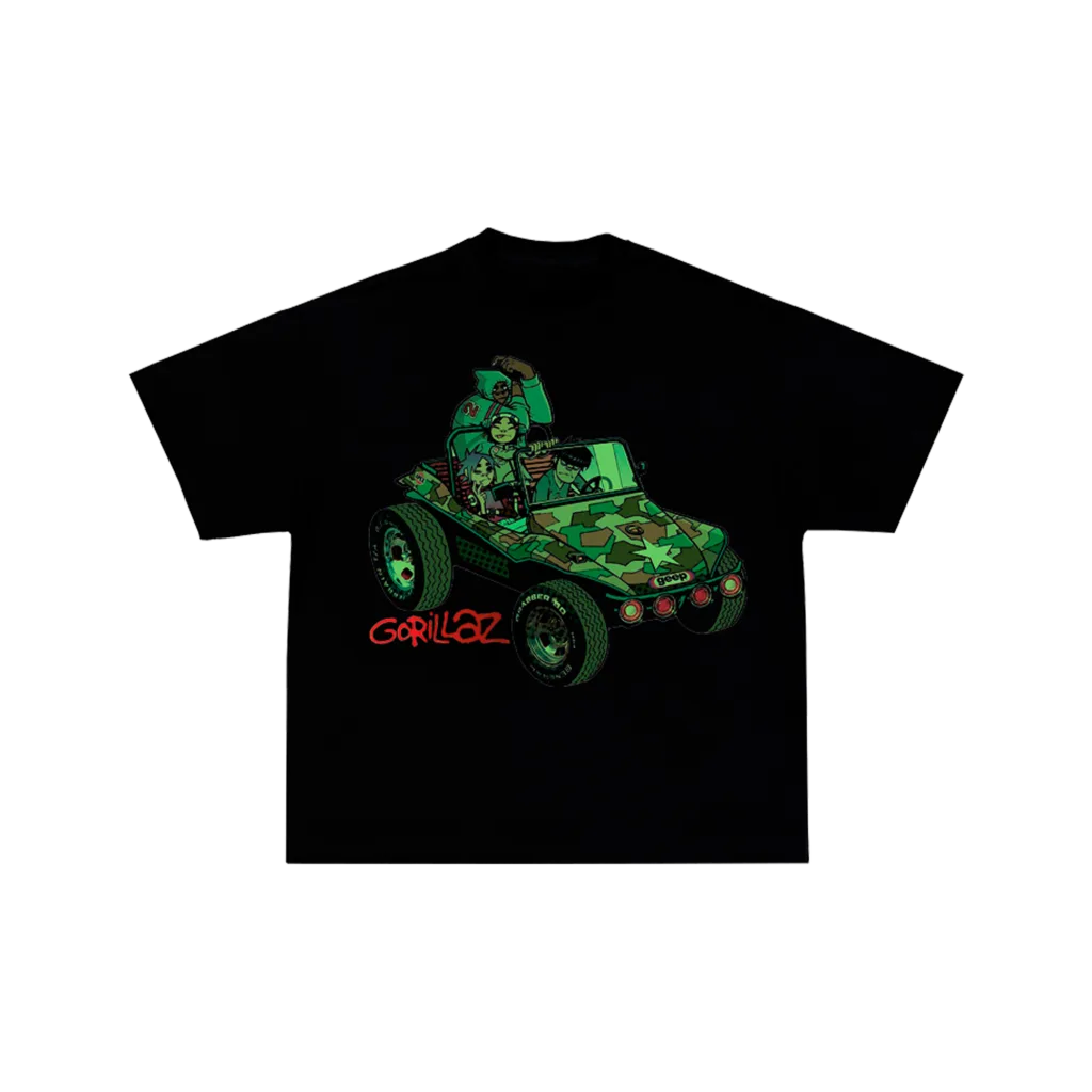 Remera GORILLAZ GEEP TRAMA203