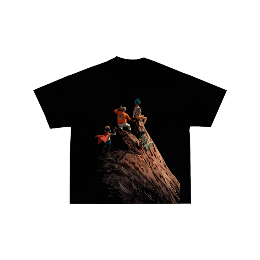 Remera GORILLAZ THE MOUNTAIN TRAMA203