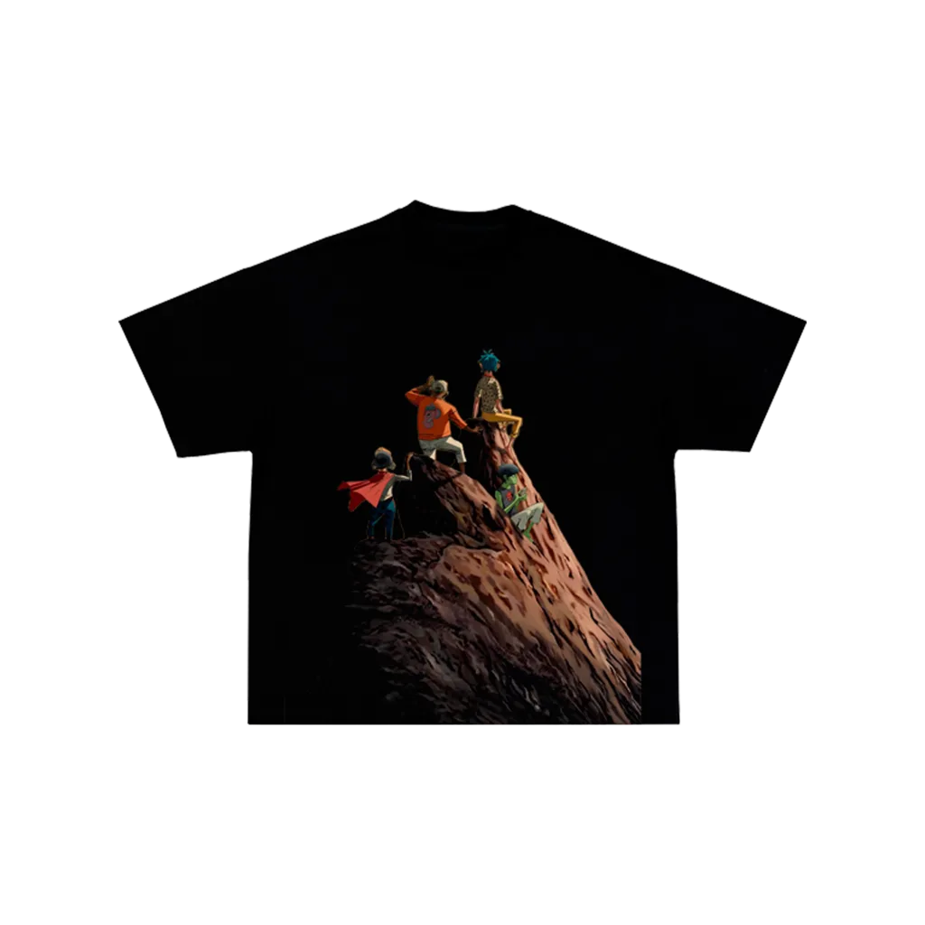 Remera GORILLAZ THE MOUNTAIN TRAMA203