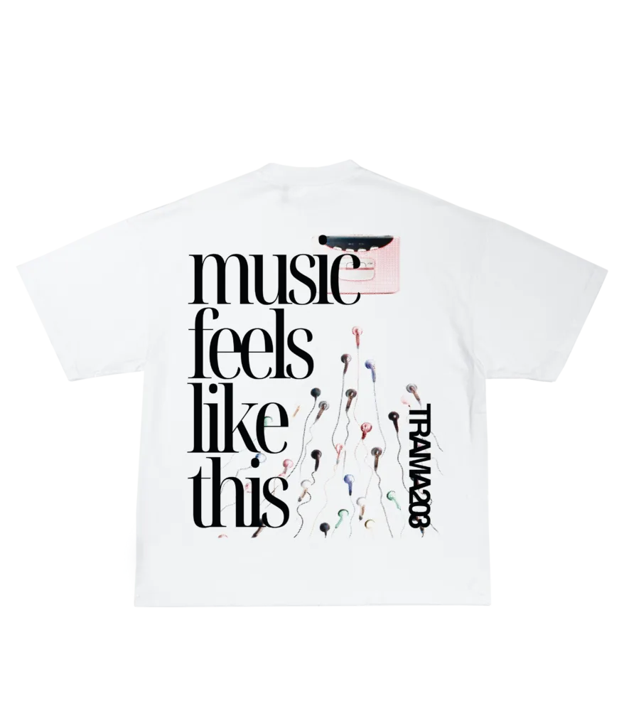 Remera MUSIC FEELS LIKE THISSS TRAMA203