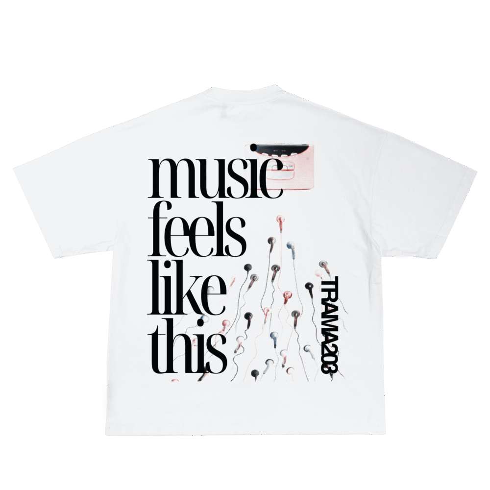 Remera MUSIC FEELS LIKE THISSS TRAMA203
