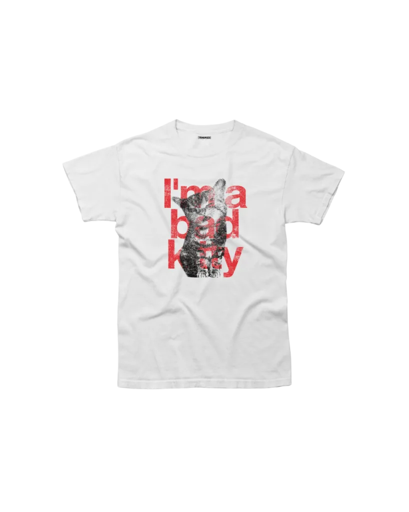 BAD KITTY white