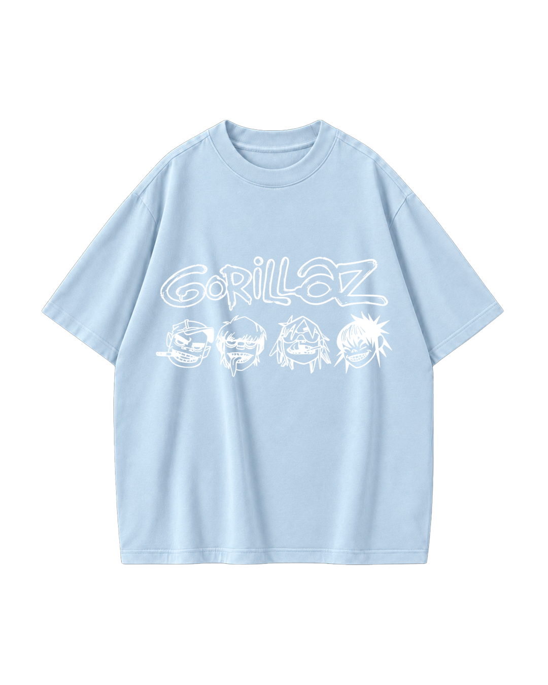 Gorillaz Light Blue